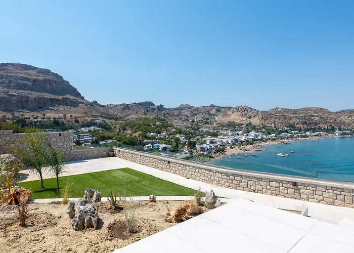 Villa Blue Infinito Boutique Villa, Infinity Pool , Heated Jacuzzi & Panoramic Sea View Archangelos (Rhodes)