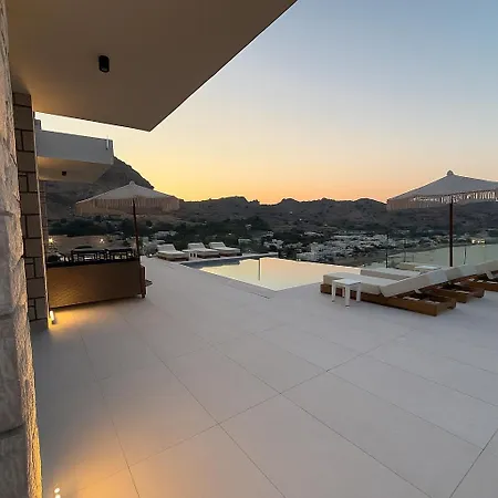 Blue Infinito Boutique Villa, Infinity Pool , Heated Jacuzzi&panoramic Sea View Archangelos (Rhodes)