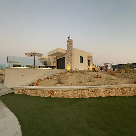 别墅 Blue Infinito Boutique Villa, Infinity Pool , Heated Jacuzzi & Panoramic Sea View