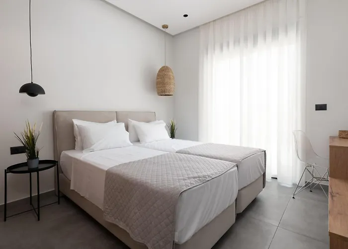 别墅 Blue Infinito Boutique Villa, Infinity Pool , Heated Jacuzzi & Panoramic Sea View 阿彻奇洛斯