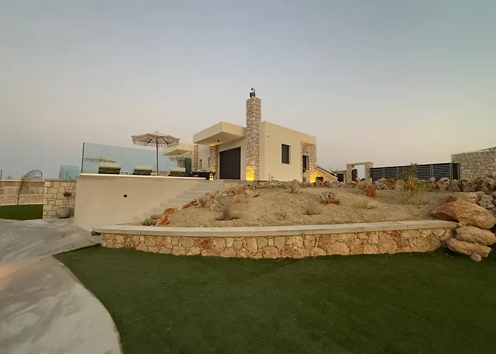 别墅 Blue Infinito Boutique Villa, Infinity Pool , Heated Jacuzzi & Panoramic Sea View